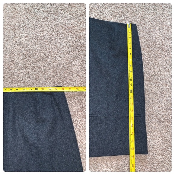 J.Crew wool grey skirt - Picture 7 of 8